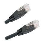 XtendLan patch kábel Cat6, UTP - 3m, čierny