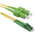 XtendLan Patch kabel, optický, LC-SC, APC/APC, 9/125µm, singlemode, duplex, 1m FOP-LCASCA-D-1-9