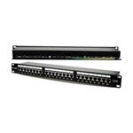 XtendLan Patch panel 19", 24 portů, stíněný, Cat.5e XL-PP19-24C5ES