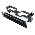 XtendLan Patch panel na zeď, 12 portů, CAT5E PPWM-12C5EU