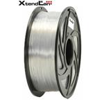 XtendLAN PETG filament 1,75mm průhledný bílý/natural 1kg 3DF-PETG1.75-TPN 1kg