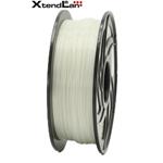 XtendLAN PLA filament 1,75mm průhledný bílý/natural 1kg 3DF-PLA1.75-TPN 1kg
