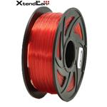 XtendLAN PLA filament 1,75mm průhledný oranžový 1kg 3DF-PLA1.75-TOR 1kg