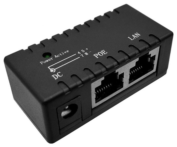 XtendLan PoE injektor 802.3af, 100Base-T, 15W XL-POE-15FF