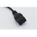 XtendLan propojovací kabel 230V C19 na C14, černý PK_230V C19 na C14