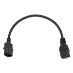 XtendLan propojovací kabel 230V C19 na C14, černý PK_230V C19 na C14