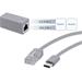 XtendLan XL-POES-5VFU, PoE splitter 802.3af, 100Mb, stabilizovaných 5V/2,4A, výstup USB-C XL-POES-5VUC
