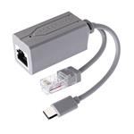 XtendLan XL-POES-5VFU, PoE splitter 802.3af, 100Mb, stabilizovaných 5V/2,4A, výstup USB-C XL-POES-5VUC