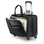 XW576AA Cases HP Deluxe 4 Wheel Roller Case - 43,9 cm (17,3")