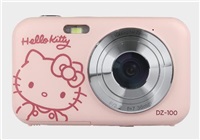 YASHICA Hello Kitty Digital Camera DZ-100 (Pink) YAS-DZ10HKP-PN