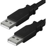 YENKEE YCU 012 BK USB A 2.0 M/M Prop.kab 37000023