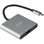 YENKEE YTC 031 USB C na HDMI, USB C,A 45014215