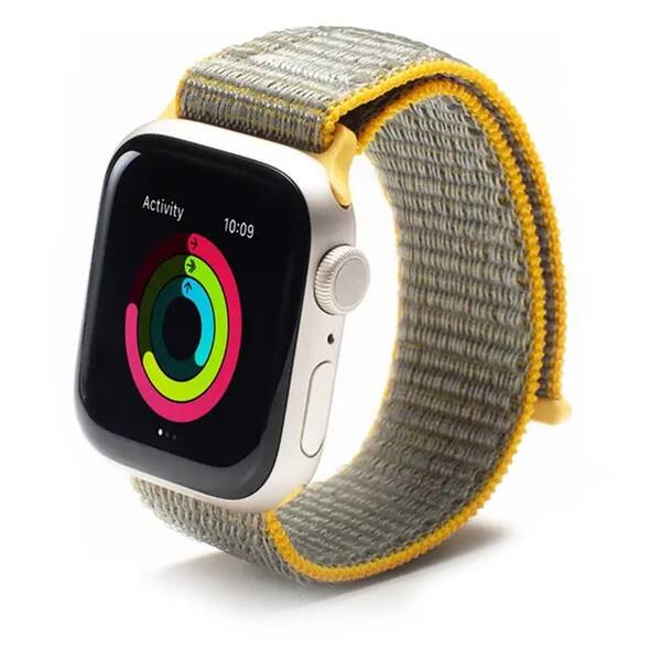 ZAGG GEAR4 sport. řemínek Apple Watch 45/44/42mm žlutá 705009520