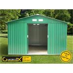 Záhradný domček G21 GAH 1092 - 311 x 351 cm, zelený GAH-1092-ZNG-2S0