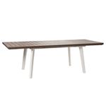 Záhradný stôl Keter Harmony rozkladací biely / cappuccino 230758