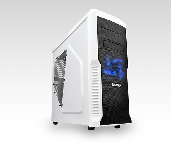 Zalman case miditower Z3 Plus, mATX/ATX Z3 PLUS WHITE