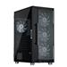 Zalman skříň I3 Neo ARGB black / ATX / 4x120 ARGB fan / 2xUSB 3.0 / 1xUSB 2.0 / prosklená bočnice / mesh panel / černá