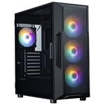Zalman skříň i3 Neo V2 Black / ATX / 4x 120mm RGB Fan / 2x USB 3.0 / černá
