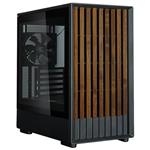 Zalman skříň P10 Namu / miniT/ 3x120mm fan / USB 3.0 / USB-C / dřevěné doplňky / černá P10 Namu black