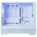 Zalman skříň P30 AIR White / miniT / 3x140mm fan ARGB / USB 3.0 / USB-C / temperované sklo / mesh panel / bílá