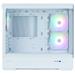 Zalman skříň P30 White V2/ miniT / 3x120mm fan ARGB / USB 3.0 / USB-C / temperované sklo / bílá