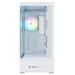 Zalman skříň P40 DS / ATX / 4x120mm ARGB fan / 2xUSB 3.0 / USB-C / displej / panoramatická / bílá P40 DS White