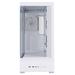 Zalman skříň P40 DS / ATX / 4x120mm ARGB fan / 2xUSB 3.0 / USB-C / displej / panoramatická / bílá P40 DS White