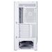 Zalman skříň P40 DS / ATX / 4x120mm ARGB fan / 2xUSB 3.0 / USB-C / displej / panoramatická / bílá P40 DS White