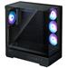 Zalman skříň P40 Prism Plus / midT / 4x120mm ARGB fan / 2xUSB 3.0 / USB-C / panoramatická / černá P40 Prism Plus Black