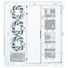 Zalman skříň P50 DS / Middle Tower / 4x120mm ARGB fan / 2x USB 3.0 / USB-C / panoramatická / bílá P50 DS White