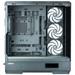 Zalman skříň P50 DS / Middle Tower / 4x120mm ARGB fan / 2x USB 3.0 / USB-C / panoramatická / černá P50 DS Black