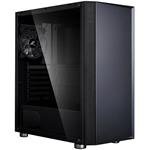 Zalman skříň R2 Black / Middle tower / ATX / 1x120mm RGB fan / USB 3.0 / USB 2.0 / tvrzené sklo