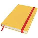 Zápisník Leitz Cosy hebké tvrdé desky, vel. M, linkovaný, teplá žlutá 44810019