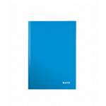 Zápisník Leitz WOW, A5, linka, modrý 46271036