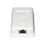 Zásuvka STP 1x RJ45 Cat5E, blok 110, na omítku