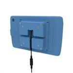 Zebra Expansion Back, Healthcare Plastic, blue ZBK-ET4X-10HCVESA-01