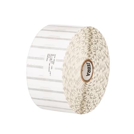 Zebra Label, Polypropylene, 2.1875x0.5in (55.6x12.7mm); DT, 8000D Jewelry, Coated, Permanent Adhesive, 1in (25. 10010064