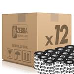 Zebra TT páska Wax, šířka 83mm, délka 300m 02300BK08330