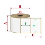 Zebra Z-Perform 1000D, label roll, thermal paper, 76.2x50.8mm 3013759