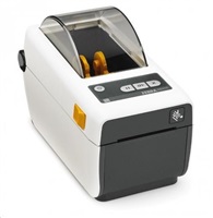 Zebra ZD410, 8 dots/mm (203 dpi), MS, RTC, EPLII, ZPLII, USB, BT (BLE, 4.1), Wi-Fi, bílá ZD41H22-D0EW02EZ