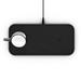 ZENS Aluminium Dual Wireless Charger + Watch 10W - Black ZEDC05B