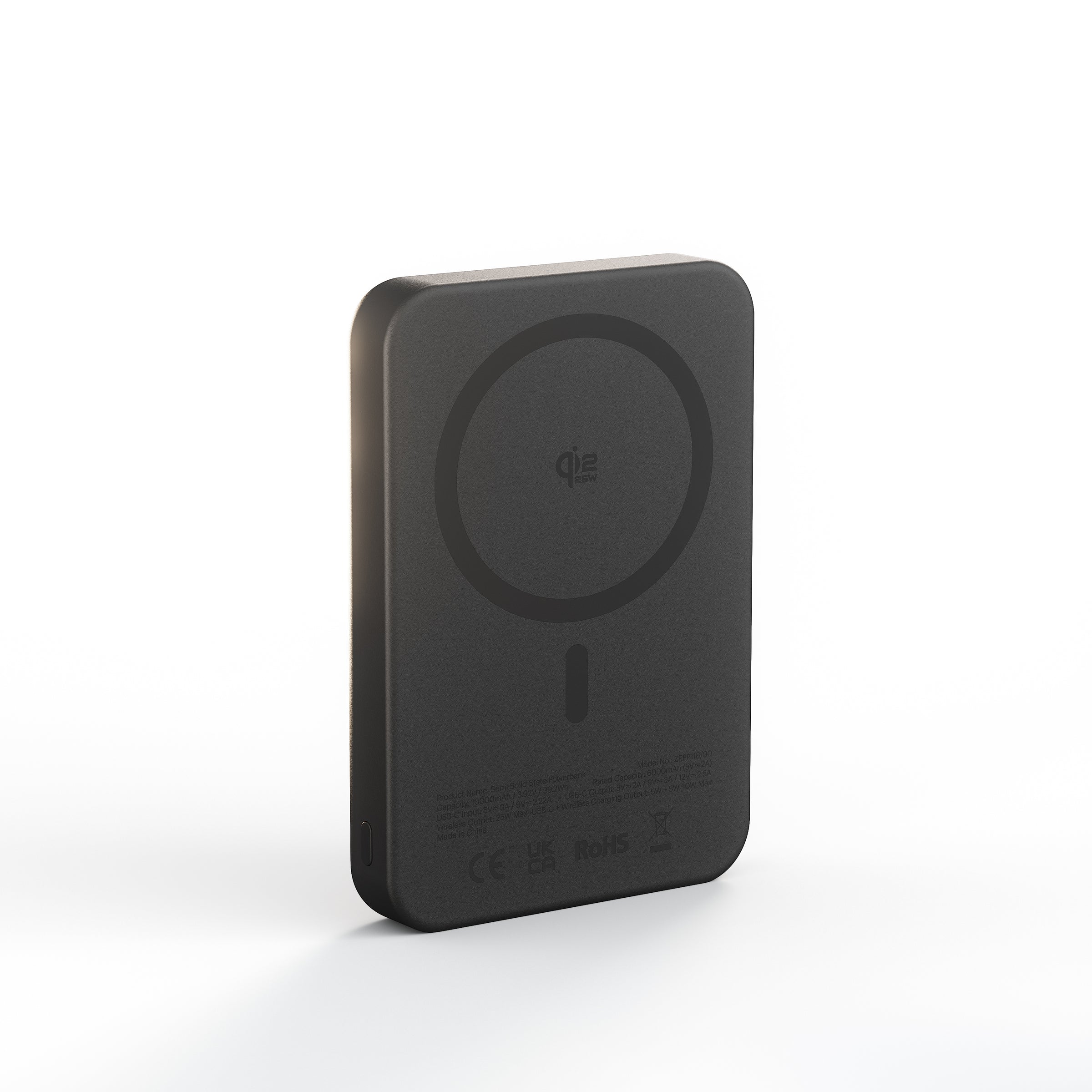 ZENS Semi Solid State Powerbank 10.000 mAh Black ZEPP11B