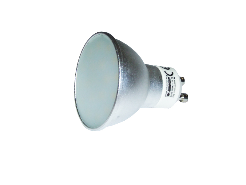 Žiarovka Lumenmax LED GU10, 230V, 4,5W, 400lm, teplá bílá SMB18