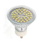 Žiarovka ORT LED GU10, 230V, 3W, 300lm, studená bílá