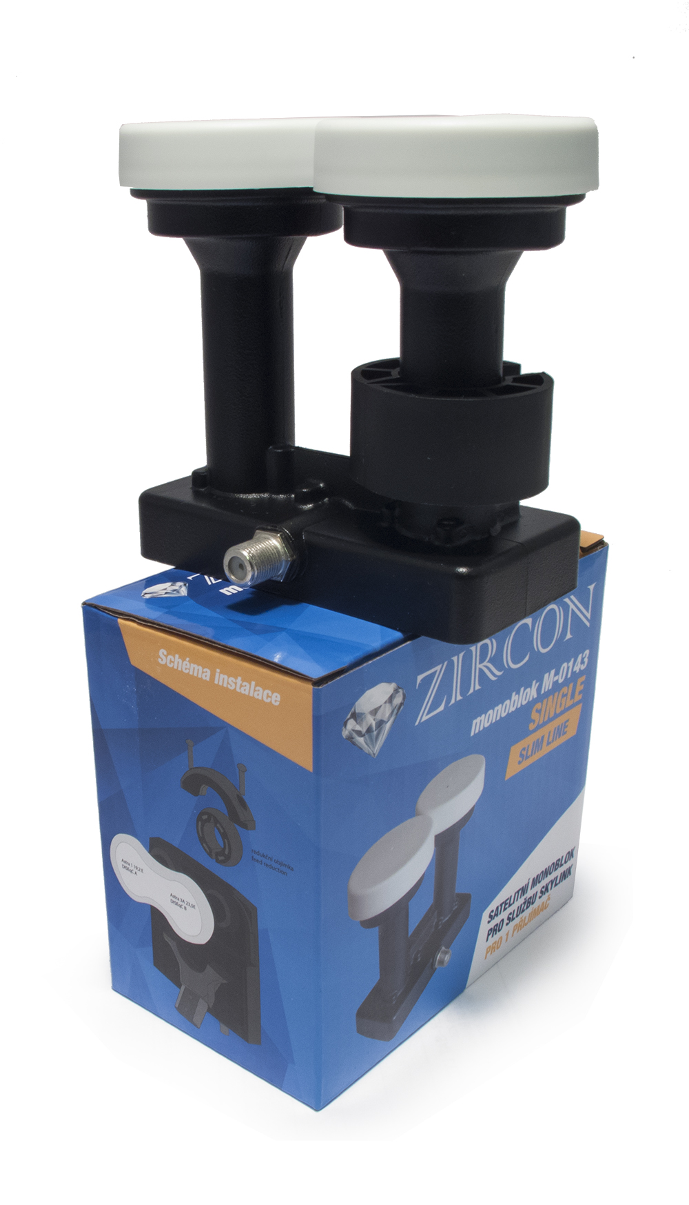 Zircon konvertor Monoblock single M-143 Skylink 8594163274757