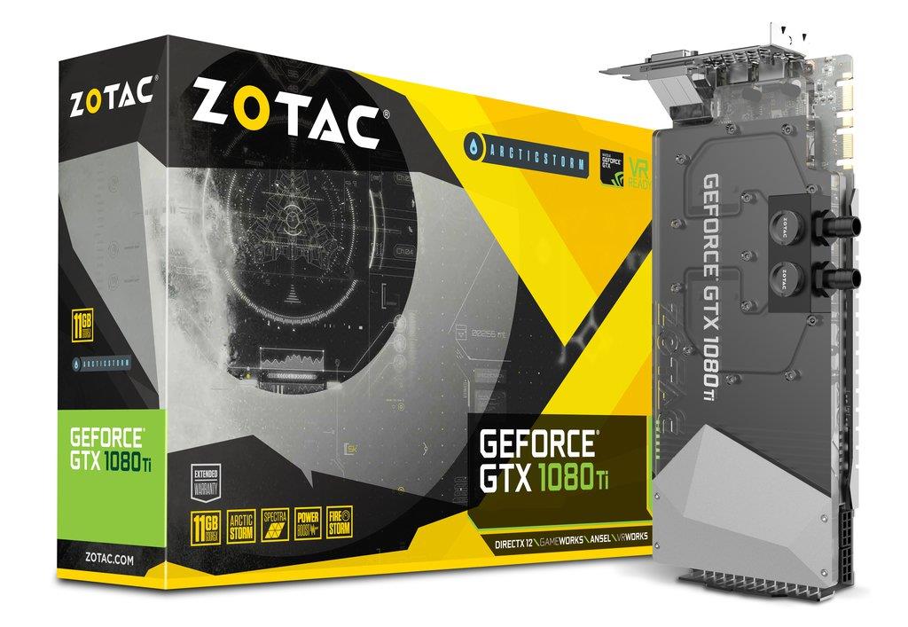 ZOTAC GeForce GTX 1080 Ti ArcticStorm, 11GB GDDR5X, DVI-D, HDMI 2.0b, 3xDisplay ZT-P10810E-30P