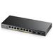 ZyXEL 10xGb/2xSFP 4xPOE green switch GS1100-8HP GS1100-10HP-EU0101F