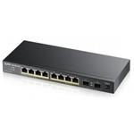 ZyXEL 10xGb/2xSFP 4xPOE green switch GS1100-8HP GS1100-10HP-EU0101F