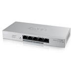Zyxel GS1200-5HPv2 5-portový stolový gigabitový webový inteligentný PoE switch, 4x PoE+ GbE, PoE 60 GS1200-5HPV3-EU0101F