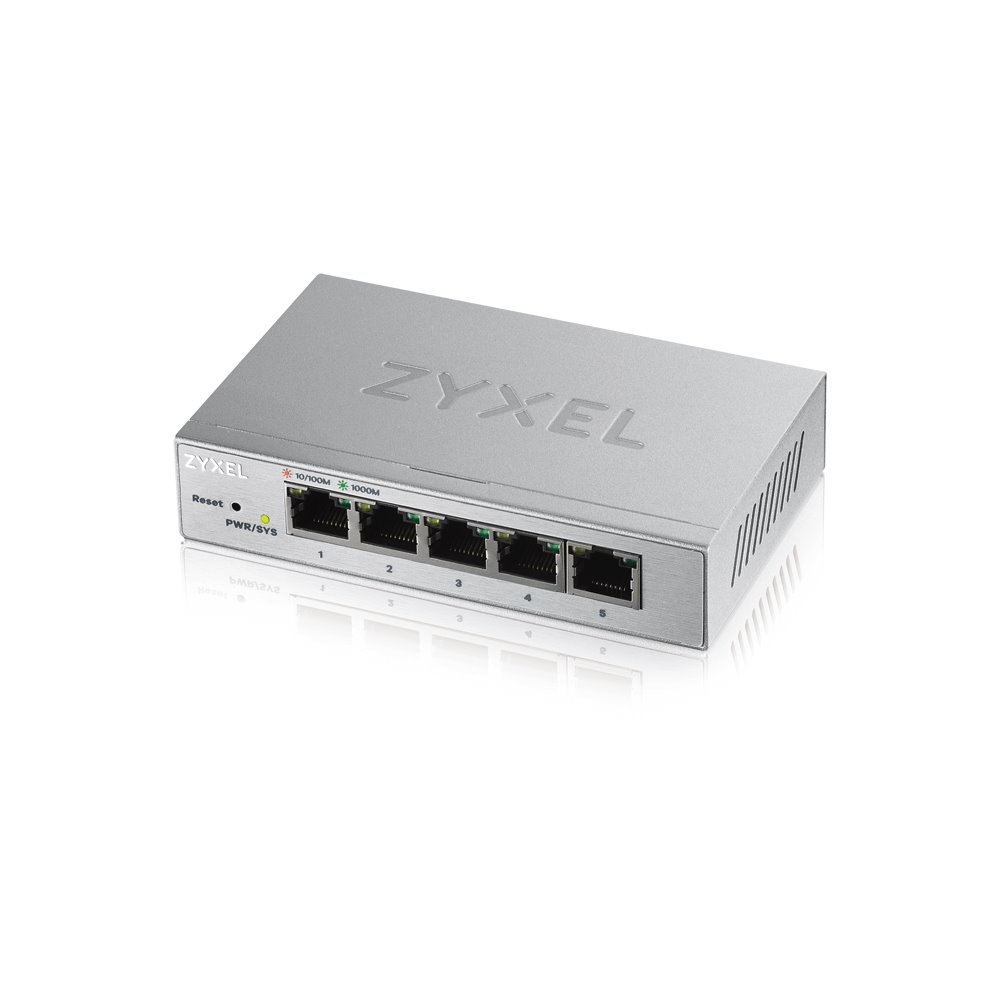 Zyxel GS1200-8 - Přepínač - řízený - 8 x 10/100/1000 - desktop GS1200-8-EU0101F